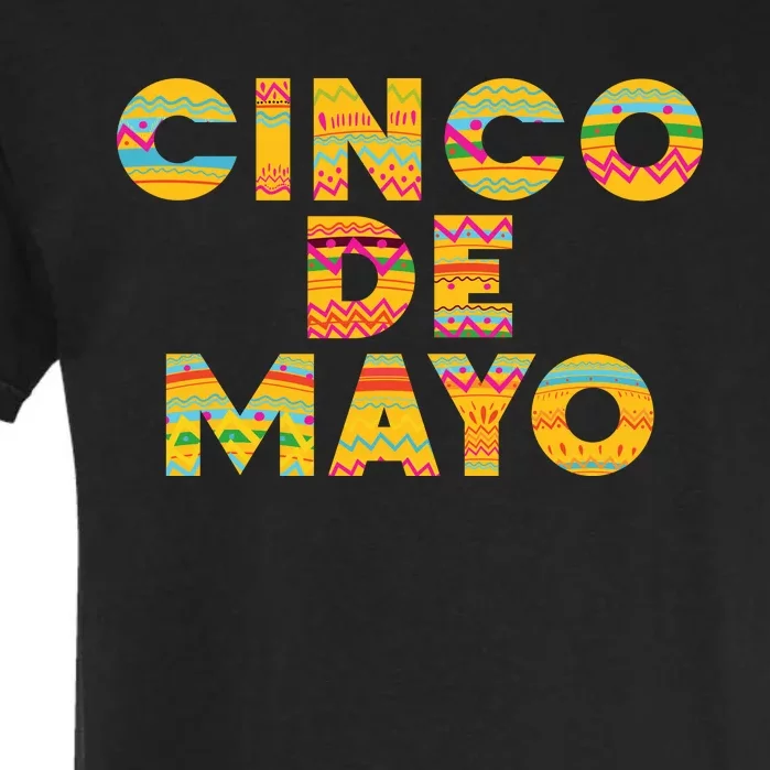 Cinco De Mayo Fiesta Holiday Garment-Dyed Heavyweight T-Shirt