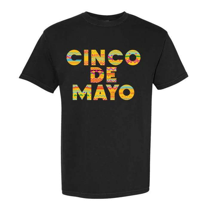 Cinco De Mayo Fiesta Holiday Garment-Dyed Heavyweight T-Shirt