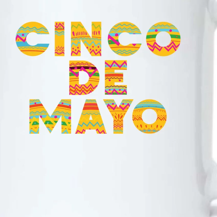 Cinco De Mayo Fiesta Holiday Black Color Changing Mug