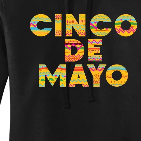 Cinco De Mayo Fiesta Holiday Women's Pullover Hoodie