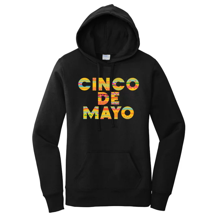 Cinco De Mayo Fiesta Holiday Women's Pullover Hoodie