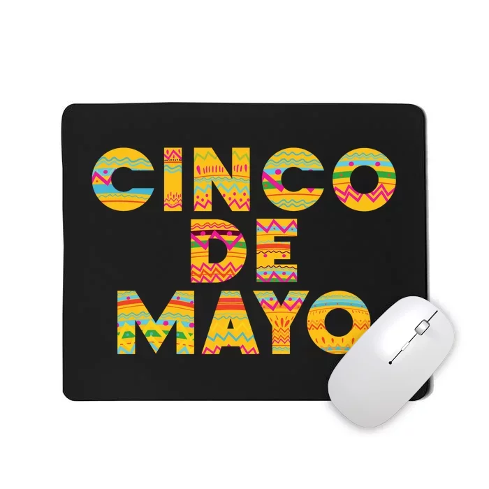 Cinco De Mayo Fiesta Holiday Mousepad