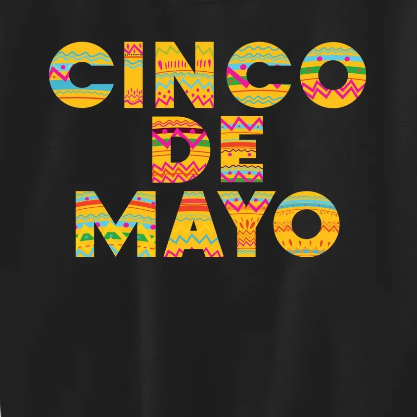 Cinco De Mayo Fiesta Holiday Kids Sweatshirt