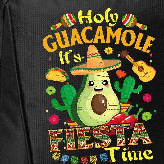 Cinco De Mayo Mexican Holy Guacamole Fiesta Time City Backpack