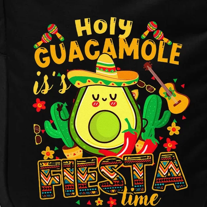 Cinco De Mayo Holy Guacamole Fiesta Funny Impact Tech Backpack