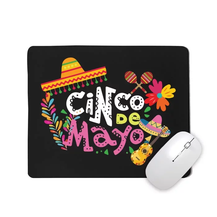 Cinco De Mayo Mexican Fiesta 5 De Mayo Mousepad