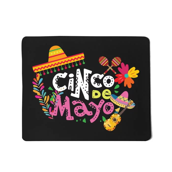 Cinco De Mayo Mexican Fiesta 5 De Mayo Mousepad