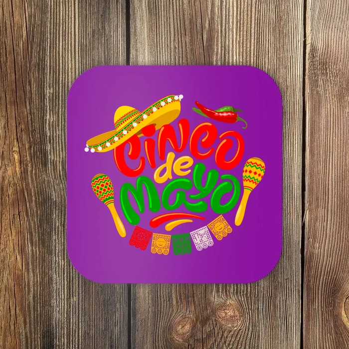 Cinco De Mayo Celebration Fiesta Coaster