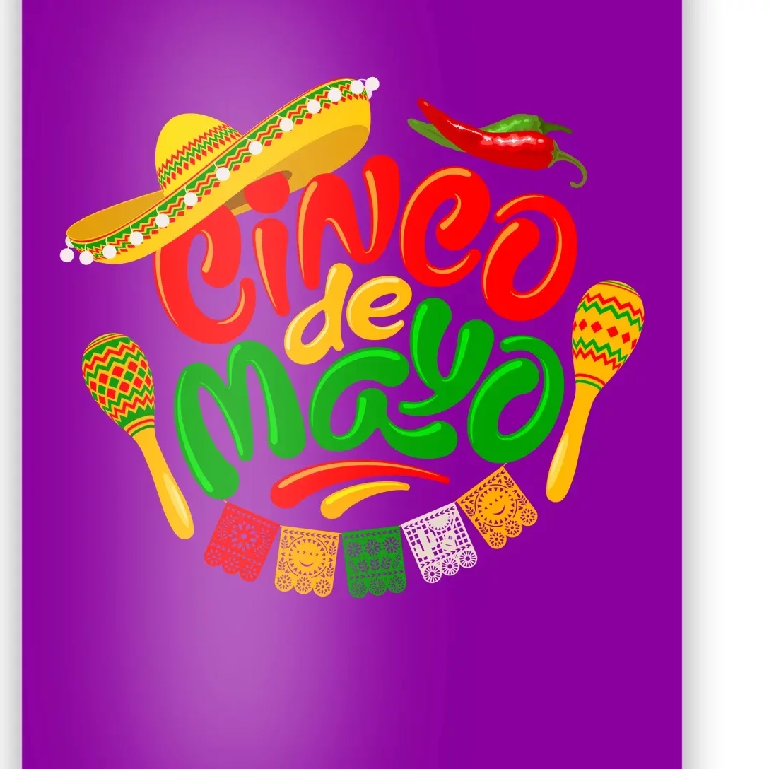 Cinco De Mayo Celebration Fiesta Poster