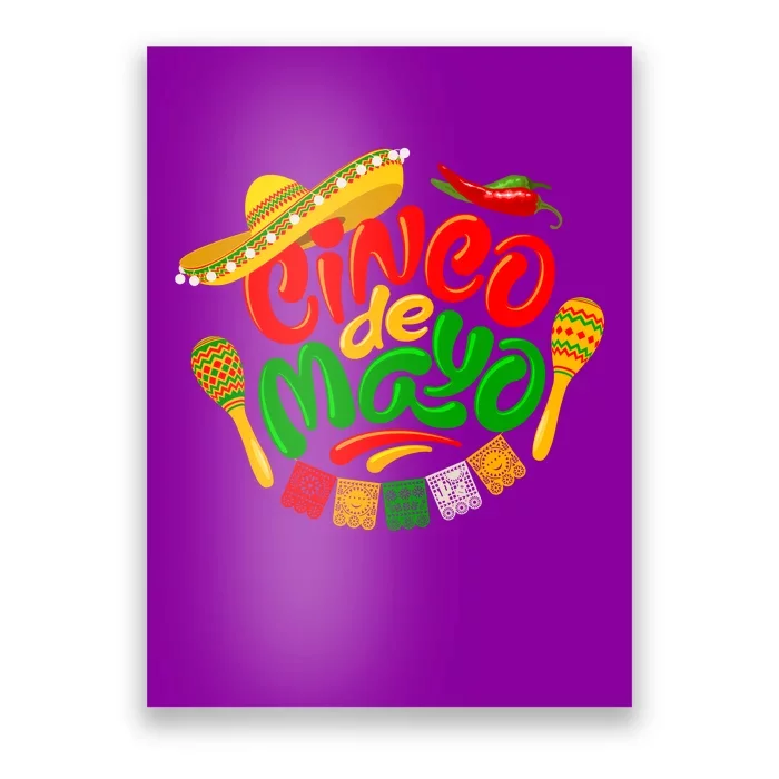 Cinco De Mayo Celebration Fiesta Poster