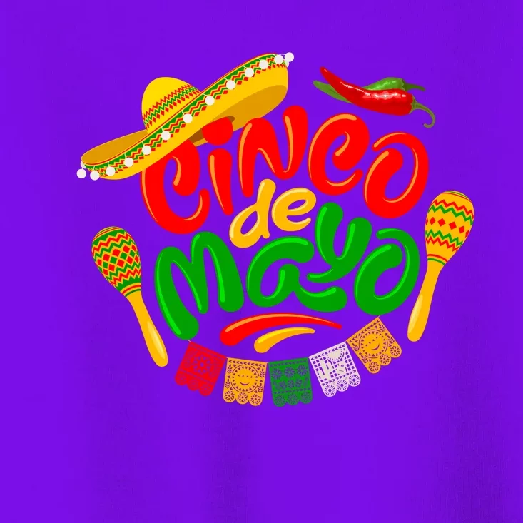 Cinco De Mayo Celebration Fiesta Toddler T-Shirt