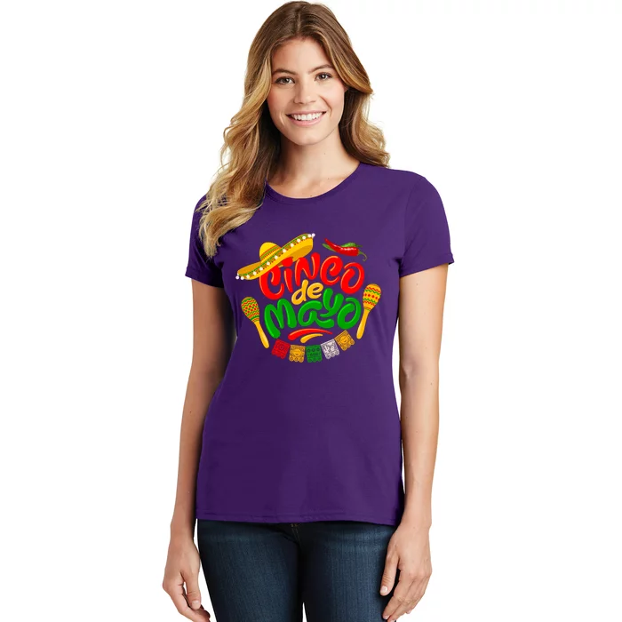 Cinco De Mayo Celebration Fiesta Women's T-Shirt