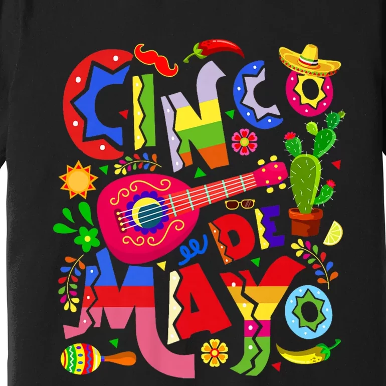 Cinco De Mayo Mexican Fiesta 5 De Mayo Premium T-Shirt