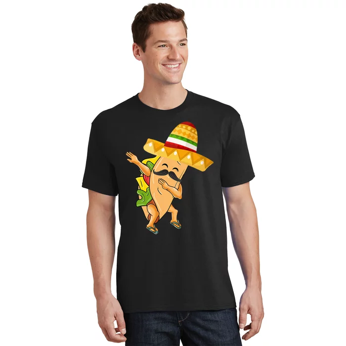 Cinco De Mayo Dabbing Taco Cinco De Mayo T-Shirt