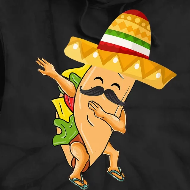 Cinco De Mayo Dabbing Taco Cinco De Mayo Tie Dye Hoodie