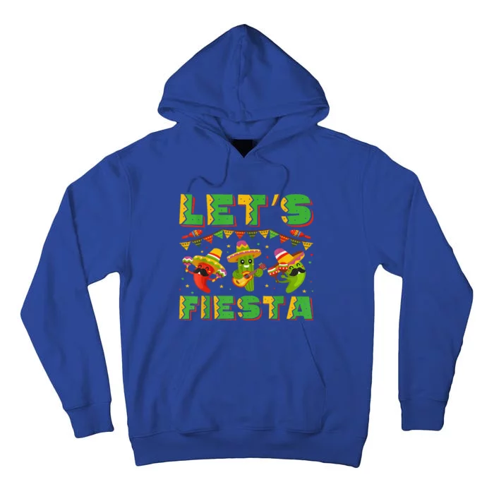 Cinco De Mayo Lets Fiesta Squad Tall Hoodie