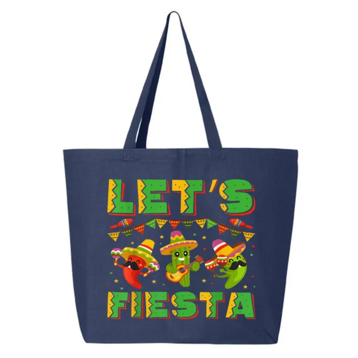 Cinco De Mayo Lets Fiesta Squad 25L Jumbo Tote