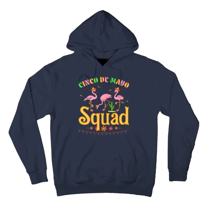 Cinco De Mayo Squad Flamingo Tall Hoodie