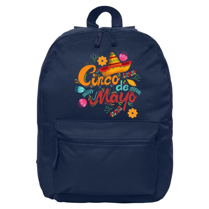 Cinco De Mayo Fiesta Celebration 16 in Basic Backpack