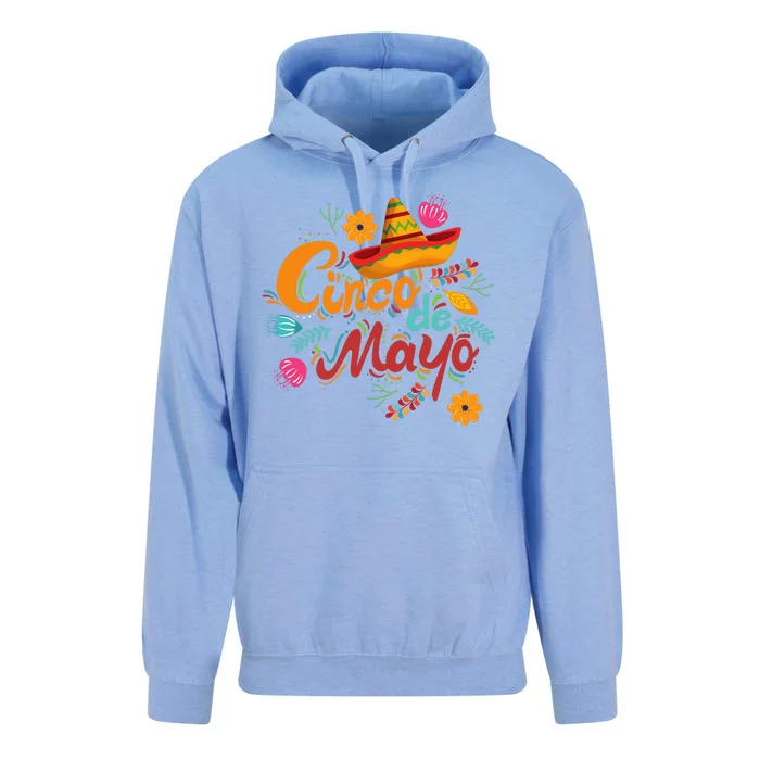 Cinco De Mayo Fiesta Celebration Unisex Surf Hoodie