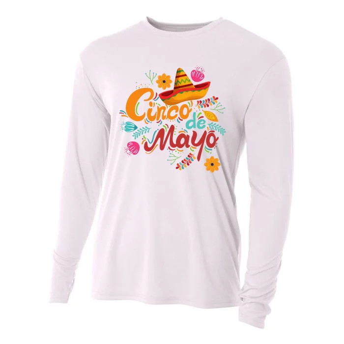 Cinco De Mayo Fiesta Celebration Cooling Performance Long Sleeve Crew