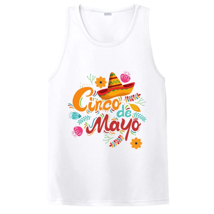 Cinco De Mayo Fiesta Celebration Performance Tank