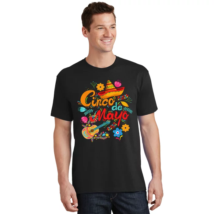 Cinco de Mayo, funny Mexican fiesta 5 De Mayo T-Shirt