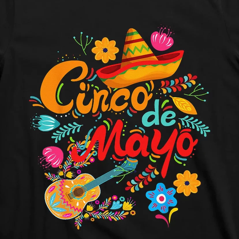 Cinco de Mayo, funny Mexican fiesta 5 De Mayo T-Shirt