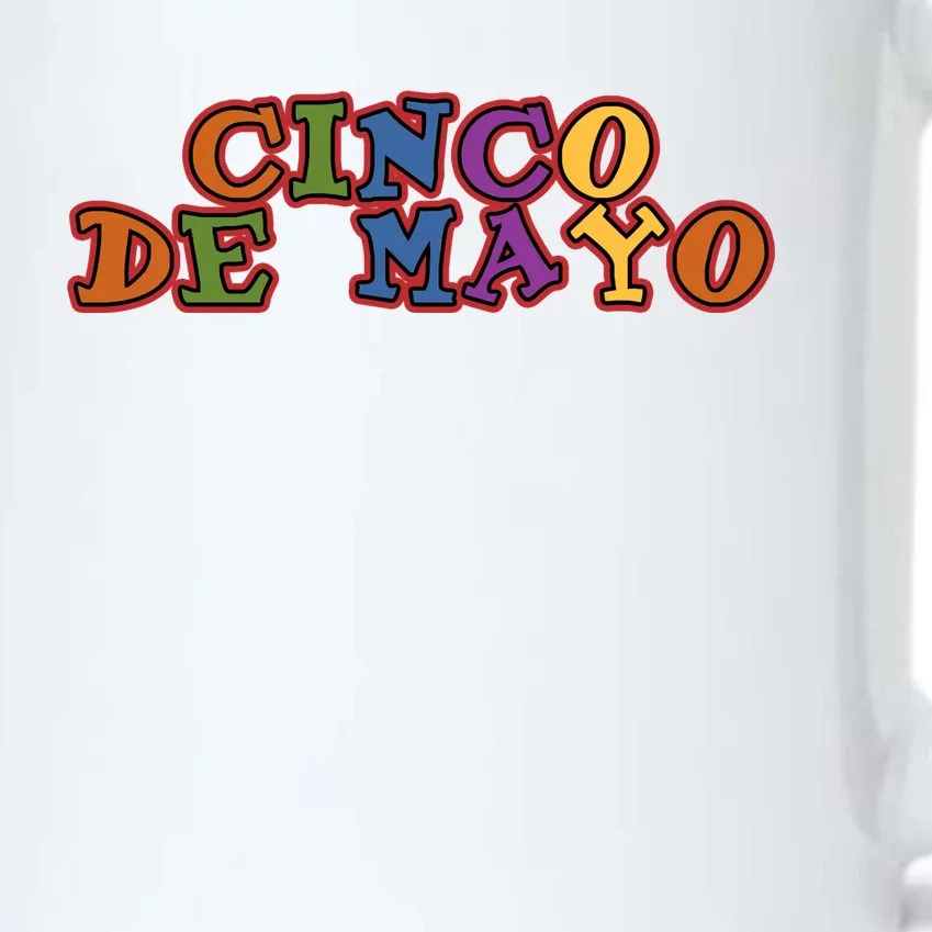 Cinco De Mayo Holiday Gift Black Color Changing Mug