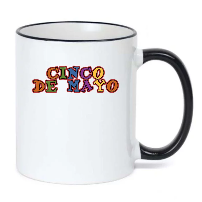 Cinco De Mayo Holiday Gift Black Color Changing Mug