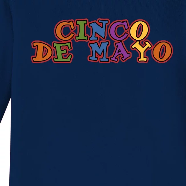 Cinco De Mayo Holiday Gift Baby Long Sleeve Bodysuit