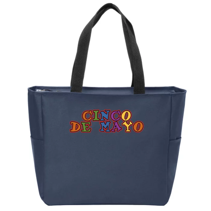 Cinco De Mayo Holiday Gift Zip Tote Bag