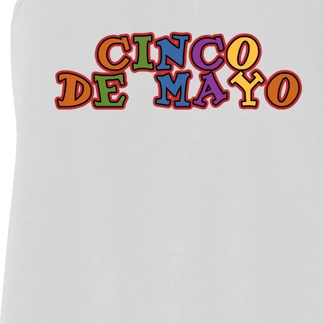 Cinco De Mayo Holiday Gift Women's Racerback Tank