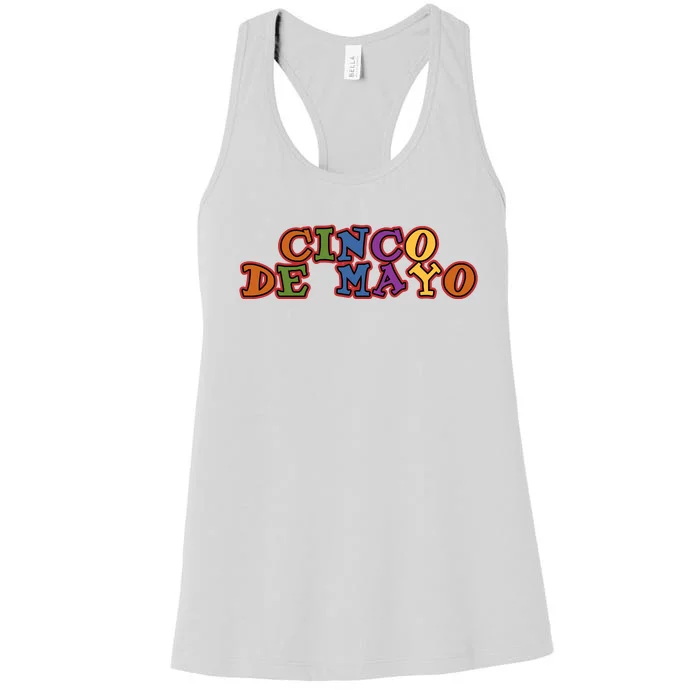 Cinco De Mayo Holiday Gift Women's Racerback Tank