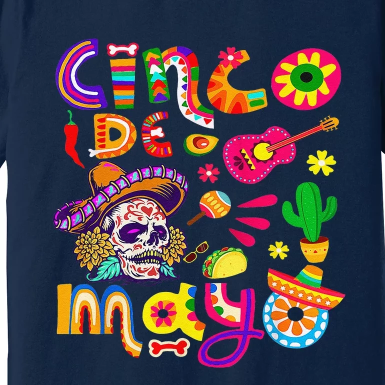 Cinco De Mayo Mexican Fiesta 5 De Mayo Premium T-Shirt