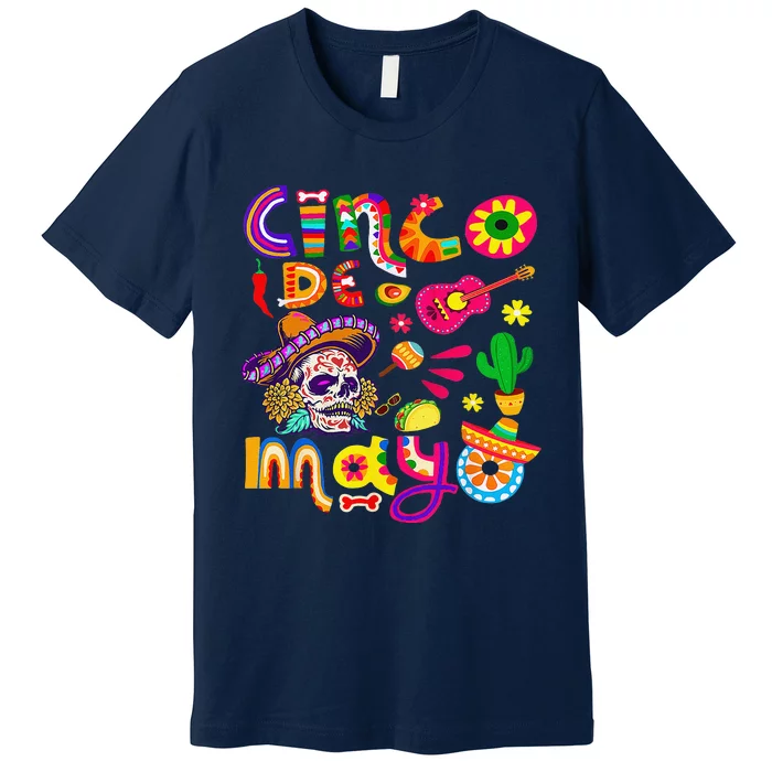 Cinco De Mayo Mexican Fiesta 5 De Mayo Premium T-Shirt