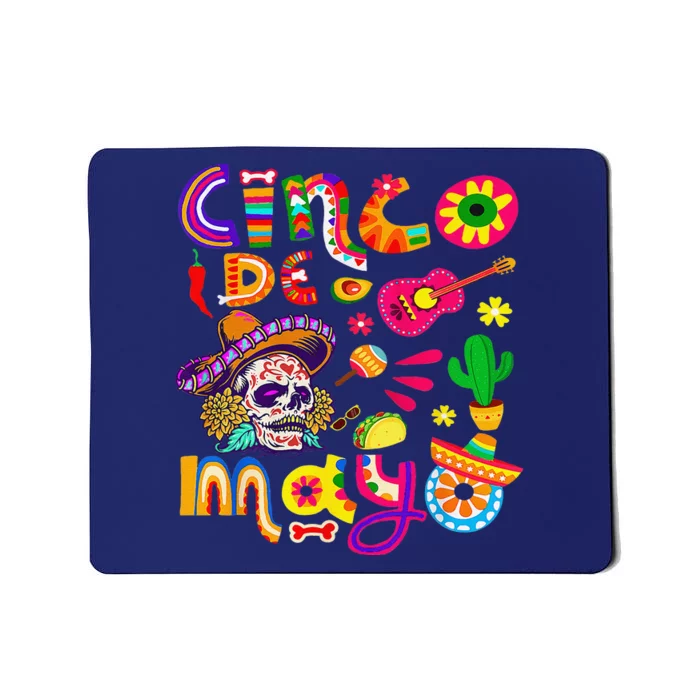 Cinco De Mayo Mexican Fiesta 5 De Mayo Mousepad