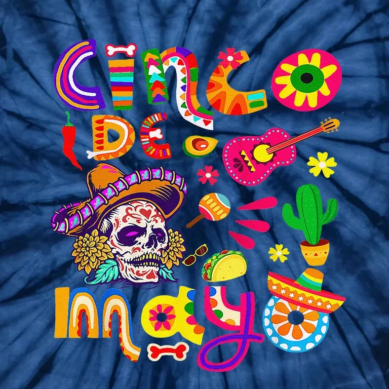 Cinco De Mayo Mexican Fiesta 5 De Mayo Tie-Dye T-Shirt