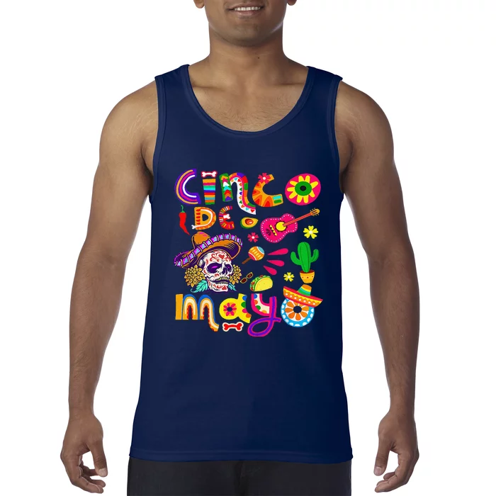 Cinco De Mayo Mexican Fiesta 5 De Mayo Tank Top