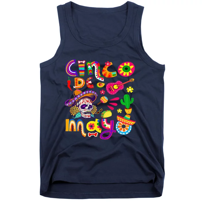 Cinco De Mayo Mexican Fiesta 5 De Mayo Tank Top