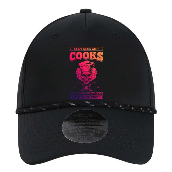 Chef Dont Mess With Cooks We Choose Your Food Kitchen Hobby Cute Gift Performance The Dyno Cap