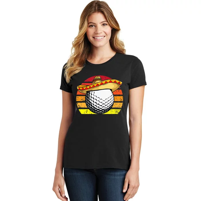 Cinco de Mayo Golf Ball With Sombrero Golfer Mexican Fiesta