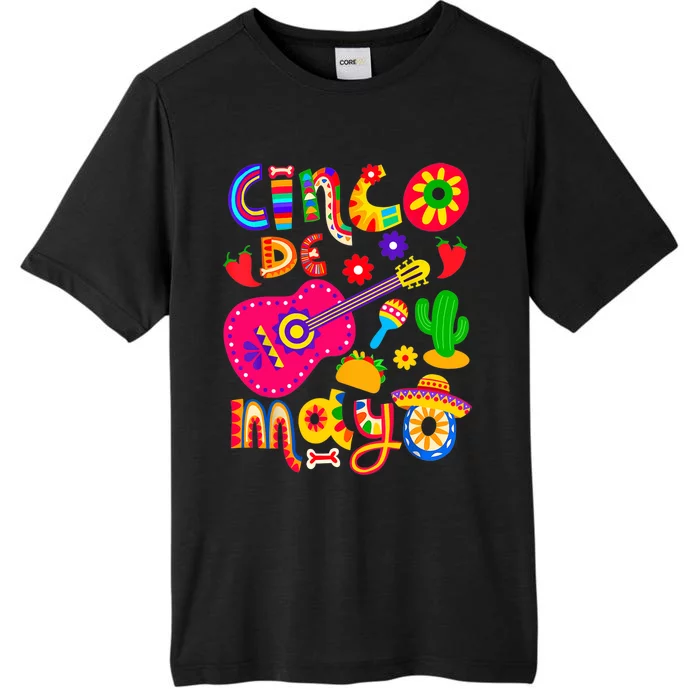 Cinco De Mayo Mexican Fiesta 5 De Mayo ChromaSoft Performance T-Shirt