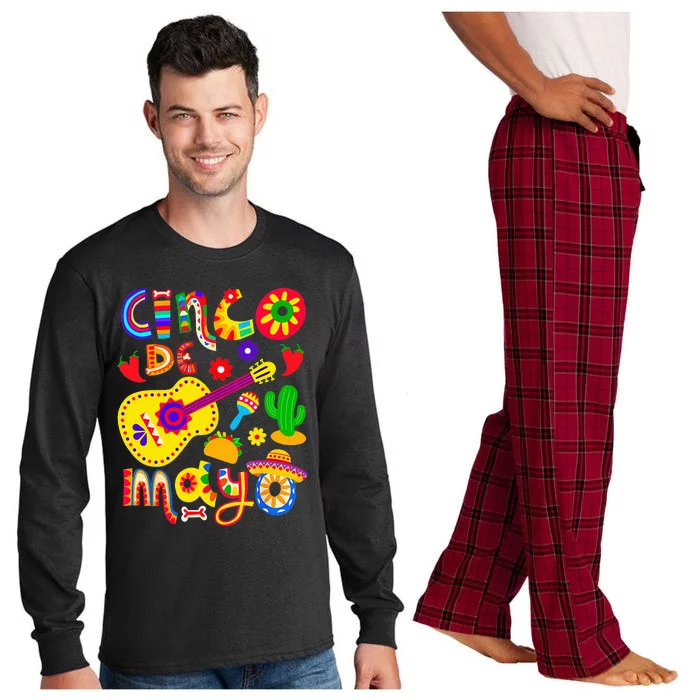 Cinco De Mayo Mexican Fiesta 5 De Mayo Long Sleeve Pajama Set