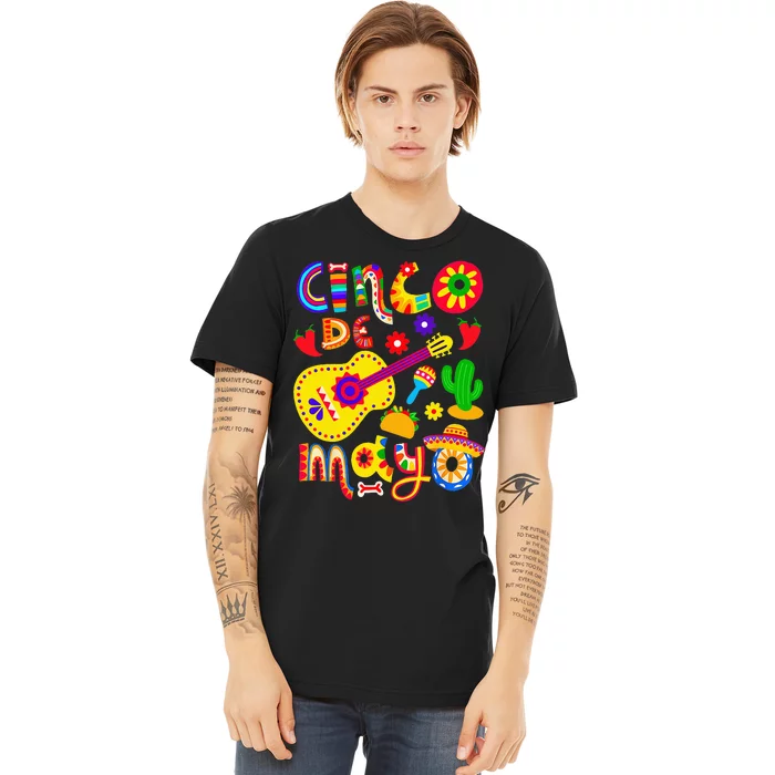 Cinco De Mayo Mexican Fiesta 5 De Mayo Premium T-Shirt