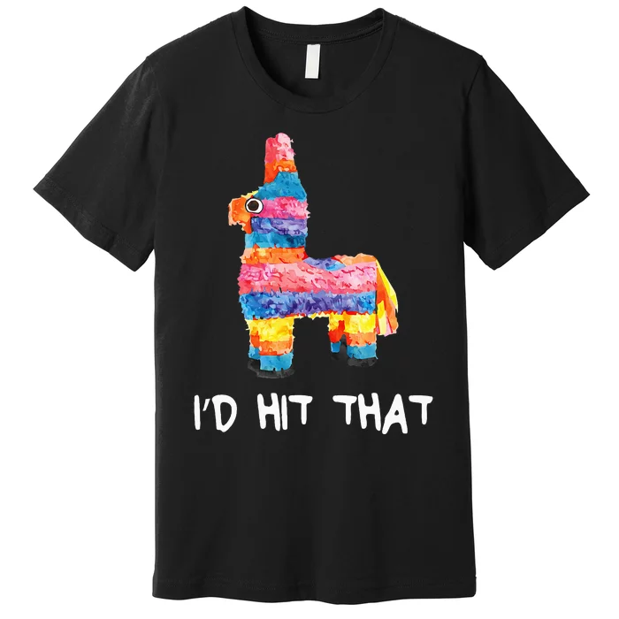 Cinco de Mayo Fiesta Smashing Pinata Celebration Premium T-Shirt