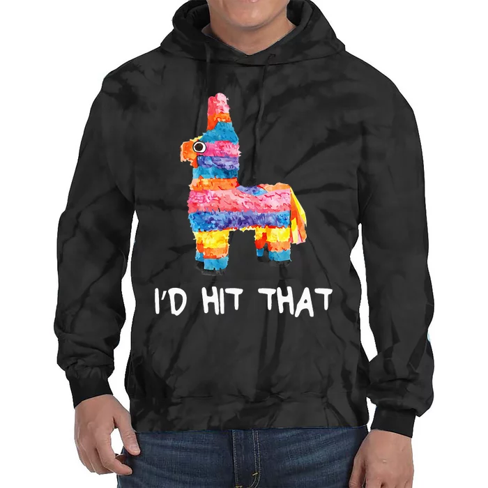 Cinco de Mayo Fiesta Smashing Pinata Celebration Tie Dye Hoodie