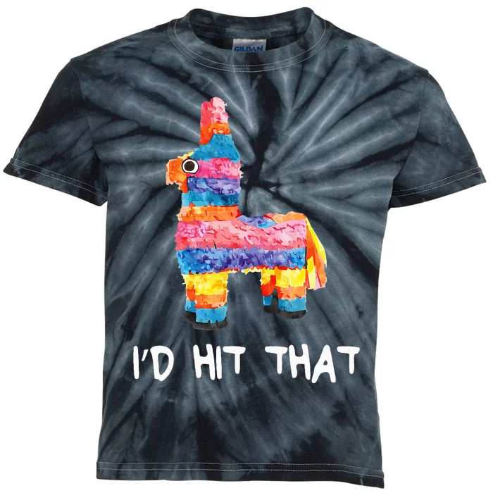 Cinco de Mayo Fiesta Smashing Pinata Celebration Kids Tie-Dye T-Shirt