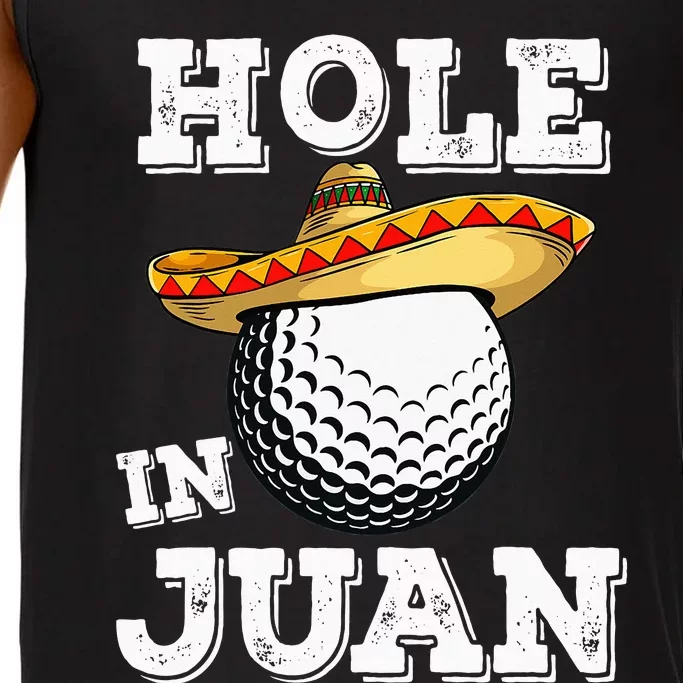 Cinco de Mayo Golf Funny Saying Golfer Joke Hole in Juan Comfort Colors® Tank Top