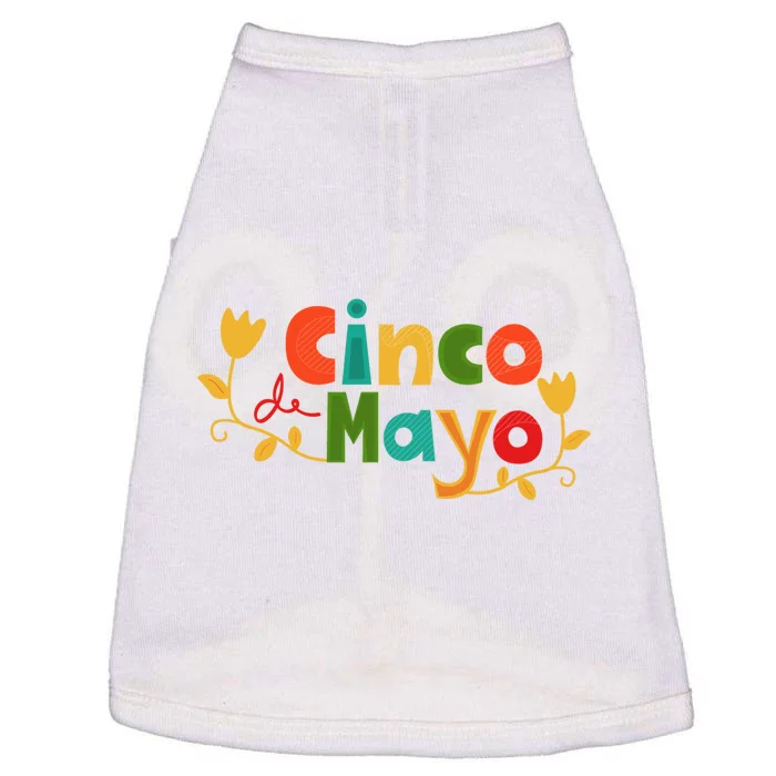 Cinco De Mayo Celebration Doggie Tank